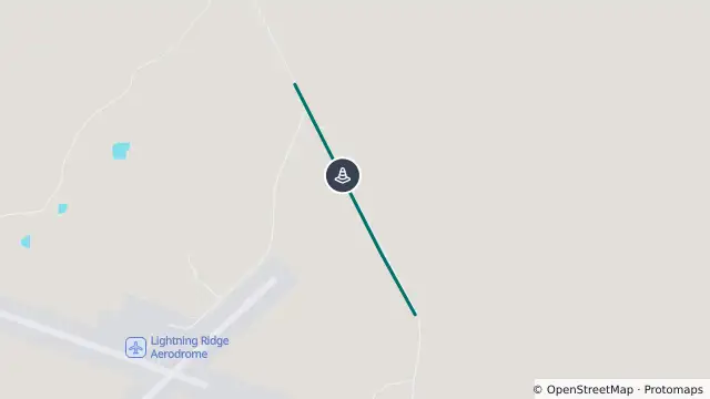 Map of Changed Traffic Conditions Road Closure — Lorne Road, Lightning Ridge and nearby items