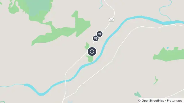 Map of Gairloch - Bruce Highway At Gairloch Washaway - South and nearby items