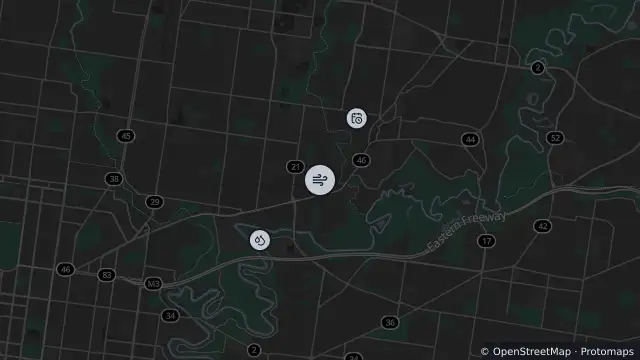 Map of Alphington and nearby items