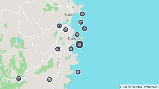 Map of Tagged Shark Receiver — Surf Beach and nearby items
