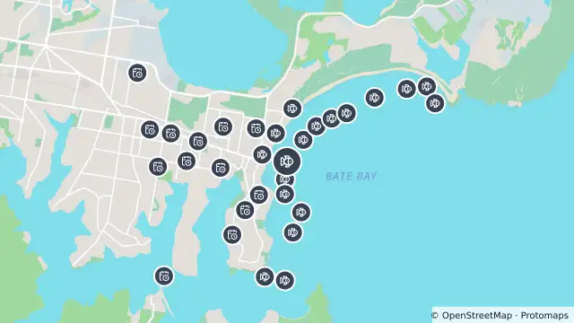 Map of Smart Drumline Location — North Cronulla and nearby items