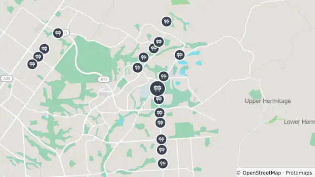 Map of Stormwater Trap Cleaning — Hancock Road, Surrey Downs and nearby items
