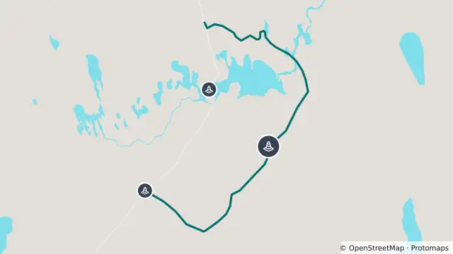 Map of Cooper Creek Ferry Crossing Access — 4wd / Hv and nearby items