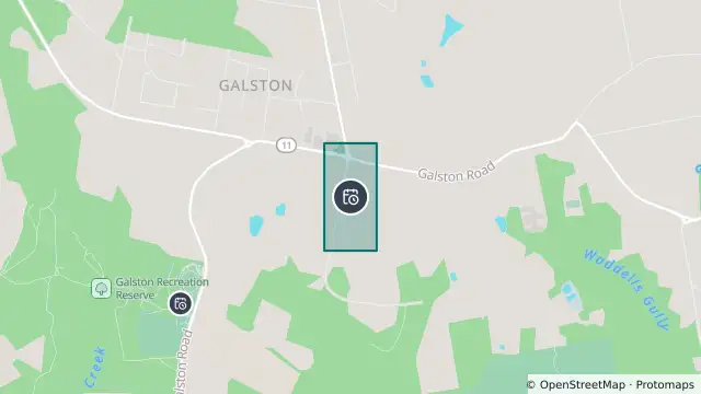 Map of Planned Power Outage — Galston and nearby items