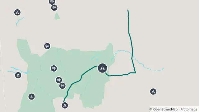 Map of Wirrealpa Rd - Wirrealpa To Oraparinna — Open With Warnings and nearby items