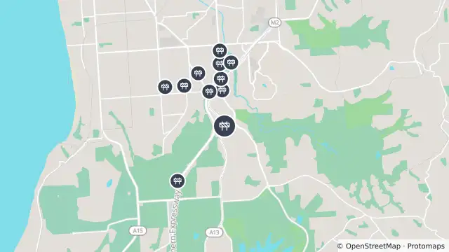Map of Mowing — Main South Road, O'halloran Hill and nearby items