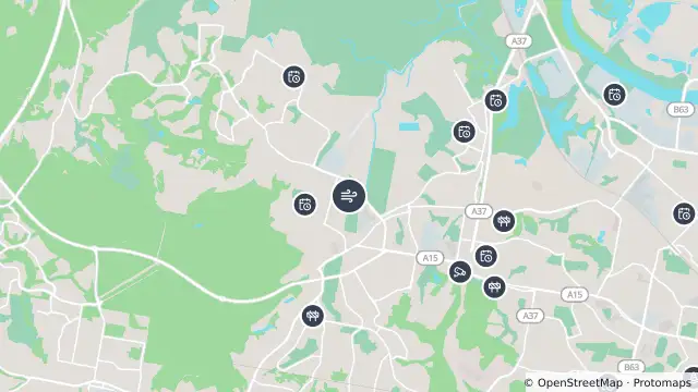 Map of Air Quality — Wallsend and nearby items
