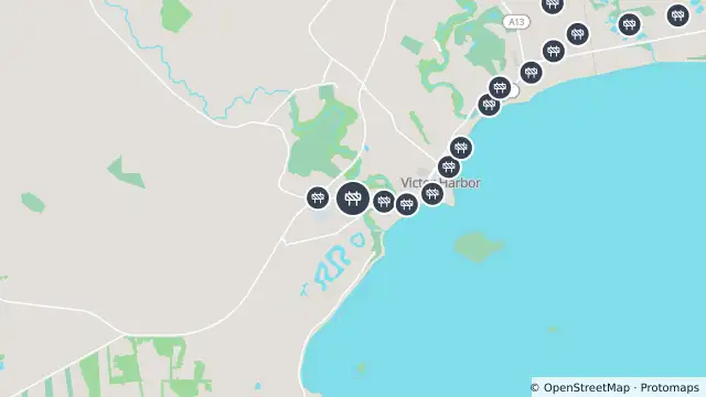 Map of Tree Pruning — George Main Road, Victor Harbor and nearby items