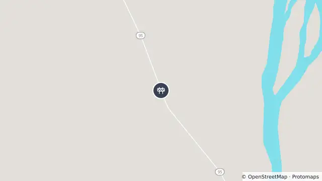 Map of Great Northern Hwy Between Quarry Rd To North West Coastal Hwy Intersection Indee - Maintenance - Line Marking and nearby items