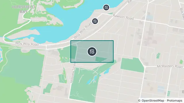 Map of Planned Power Outage — Woy Woy and nearby items