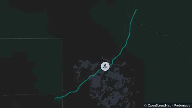 Map of Gawler Ranges Rd - Hiltaba Rd To Wirrulla — Closed and nearby items