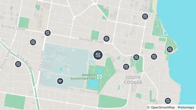 Map of Planned Power Outage — Randwick and nearby items