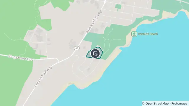 Map of Planned Power Outage — Ulladulla and nearby items