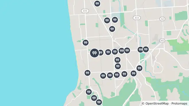 Map of Gas Connection — Sturt Road, Brighton and nearby items