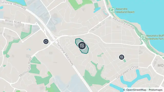 Map of Planned Power Outage — Mooloolaba and nearby items