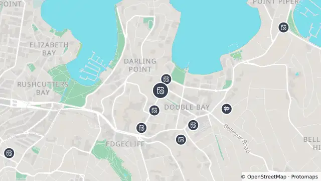 Map of Planned Power Outage — Double Bay and nearby items
