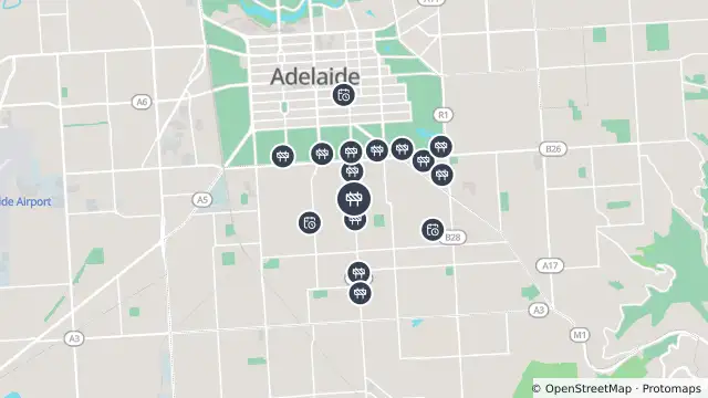 Map of Footpath Maintenance/Repairs — Unley Road, Unley and nearby items