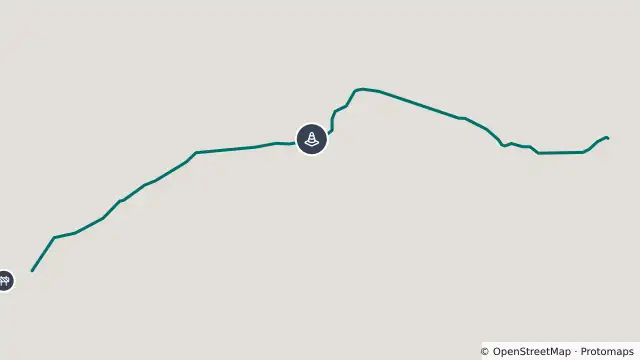 Map of Warraweena Road — Open With Warnings and nearby items
