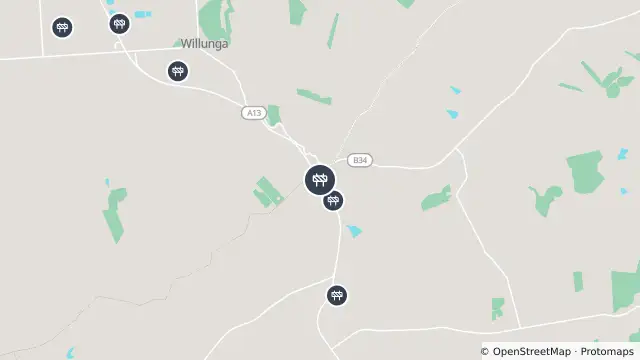 Map of Bitumen — Victor Harbor Road, Willunga South and nearby items