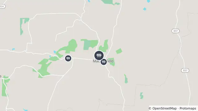 Map of Tree Pruning — Venables Street, Macclesfield and nearby items