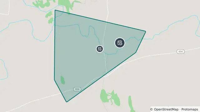 Map of Planned Power Outage — Incd-137943-R and nearby items