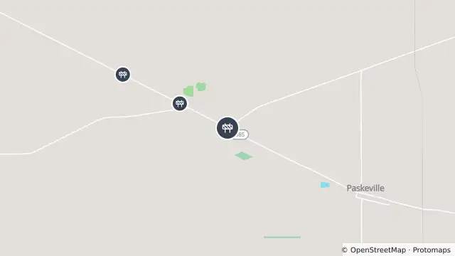 Map of Line Marking & Painting — Copper Coast Highway, Paskeville and nearby items