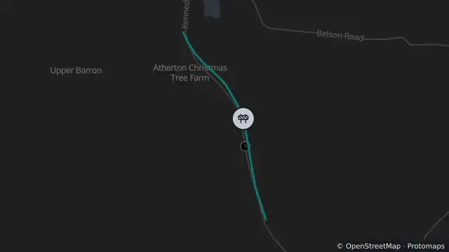 Map of Roadworks — Kennedy Highway — Upper Barron and nearby items