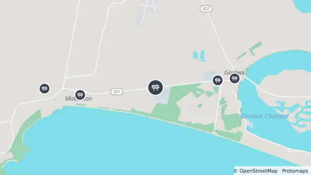 Map of Powerline Work — Port Elliot Road, Goolwa and nearby items