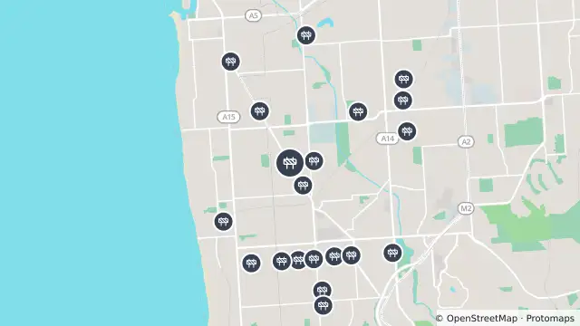 Map of Asphalt Works — Diagonal Road, Warradale and nearby items