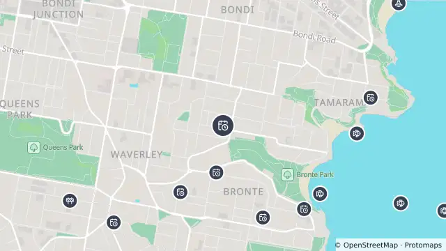 Map of Planned Power Outage — Bronte and nearby items
