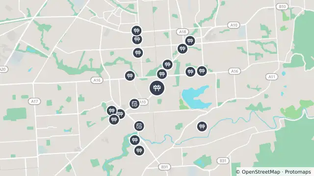 Map of Maintenance — North East Road, Gilles Plains and nearby items