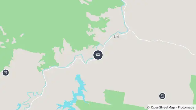 Map of Scheduled Roadwork — Kyogle Road, Uki and nearby items