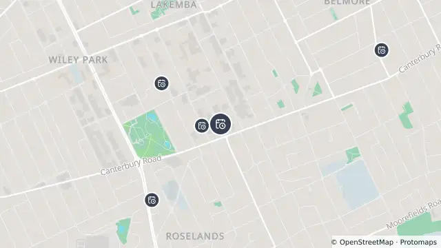 Map of Planned Power Outage — Lakemba and nearby items