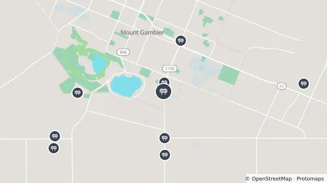 Map of Pit Works — Pick Avenue, Mount Gambier and nearby items