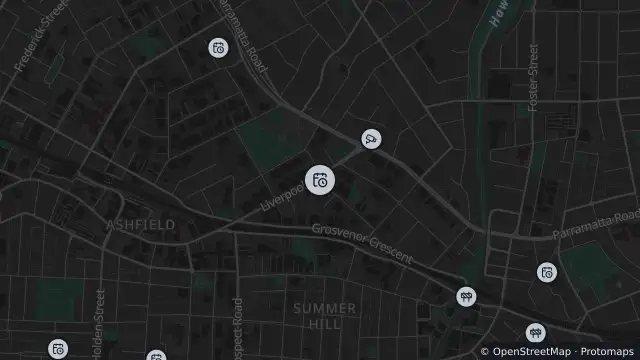 Map of Planned Power Outage — Summer Hill and nearby items