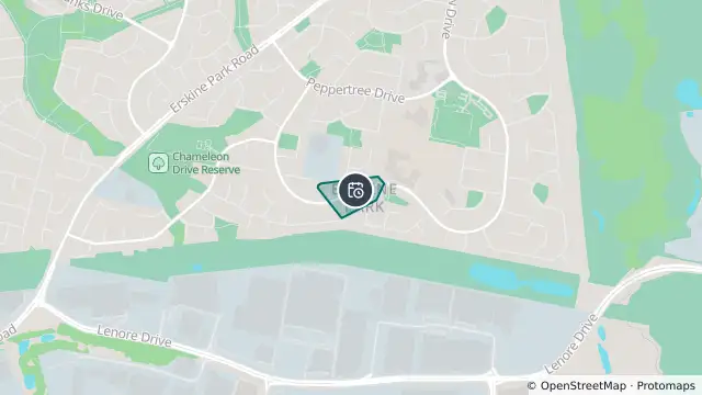 Map of Planned Power Outage — Erskine Park and nearby items