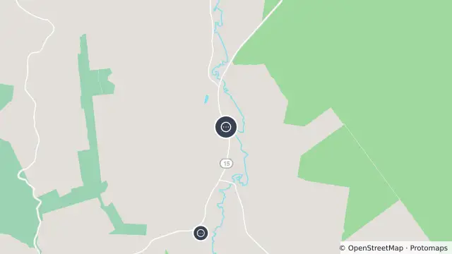 Map of Goomboorian - Tin Can Bay Road At Gillis Gully and nearby items