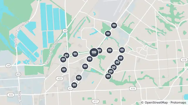 Map of Mowing — Main North Road, Pooraka and nearby items