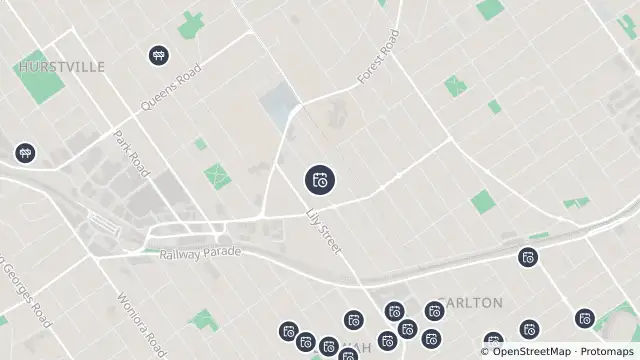 Map of Planned Power Outage — Carlton and nearby items