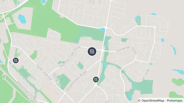 Map of Planned Power Outage — Thornton and nearby items