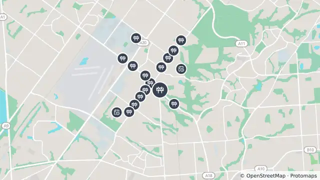 Map of Mowing — Mcintyre Road, Gulfview Heights and nearby items