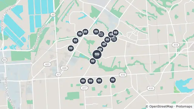 Map of Traffic Signal Maintenance — Bridge Road, Pooraka and nearby items
