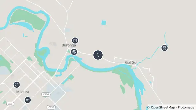 Map of Air Quality — Buronga and nearby items