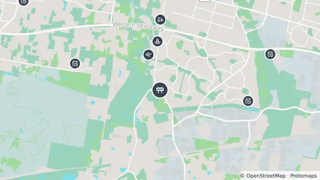 Map of Scheduled Roadwork Mamre Road Upgrade — Mcintyre Avenue, St Clair and nearby items