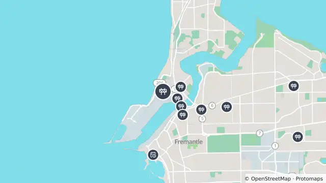 Map of Tydeman Rd And Bracks St, North Fremantle - Maintenance 9pm-4am and nearby items