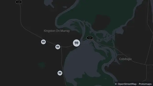 Map of Bitumen — Sturt Highway, Kingston On Murray and nearby items