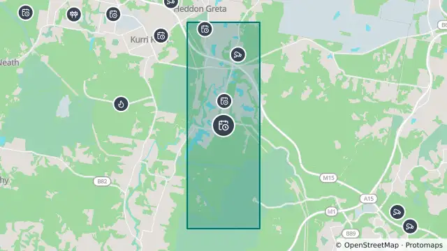 Map of Planned Power Outage — Buchanan, Kurri Kurri, Mulbring, Richmond Vale and nearby items