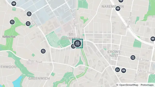 Map of Planned Power Outage — St Leonards and nearby items