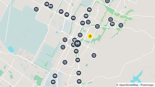 Map of Mowing — Yorktown Road, Elizabeth East and nearby items