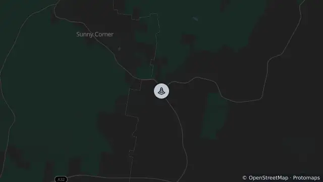 Map of Changed Traffic Conditions — Portland Sunny Corner Road, Portland and nearby items